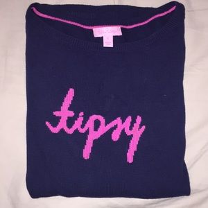 Lilly Pulitzer navy sweater